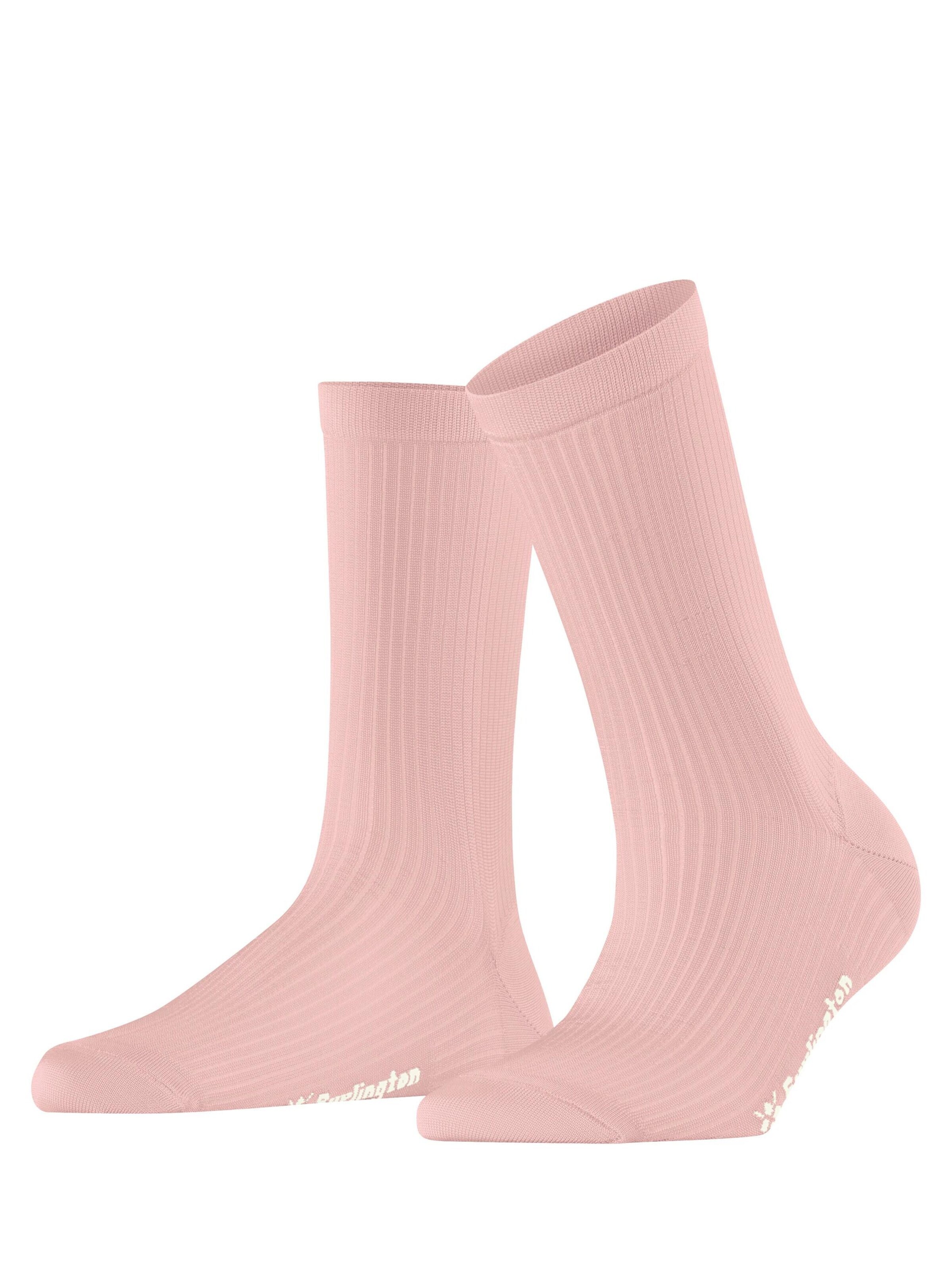 BURLINGTON Socks 'Princess Street' in Purple: front