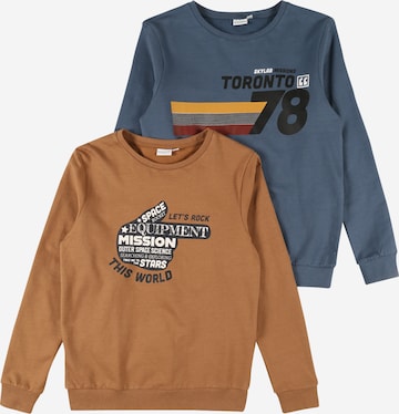 NAME IT Sweatshirt 'VILDAR' in Blue: front