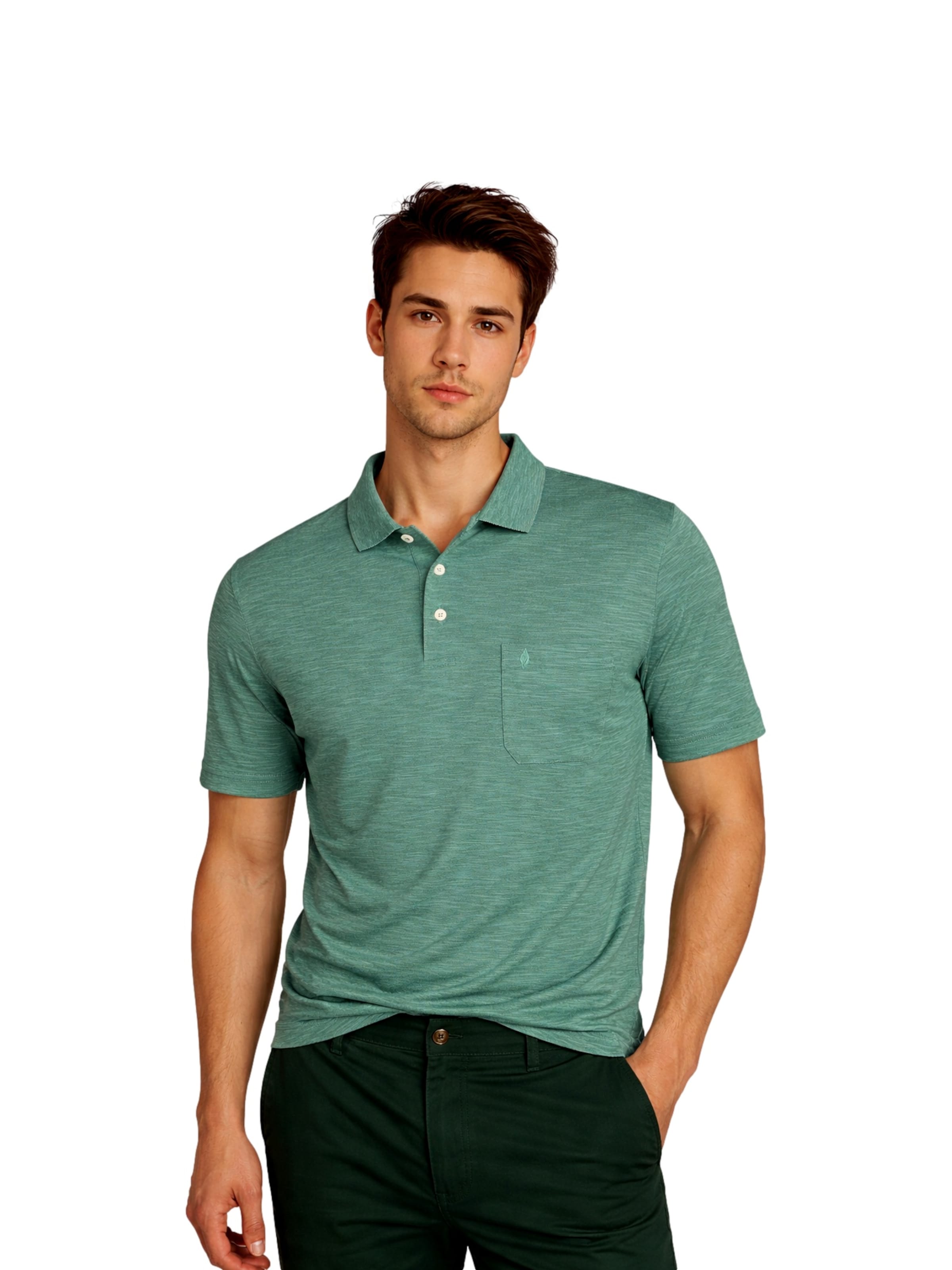 Ragman Shirt in Green: front