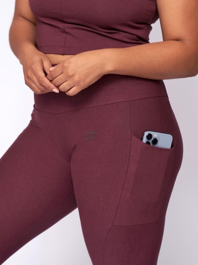 Fortex Fitness Leggings 'Essential Leggings' in XS in Aubergine, Item view