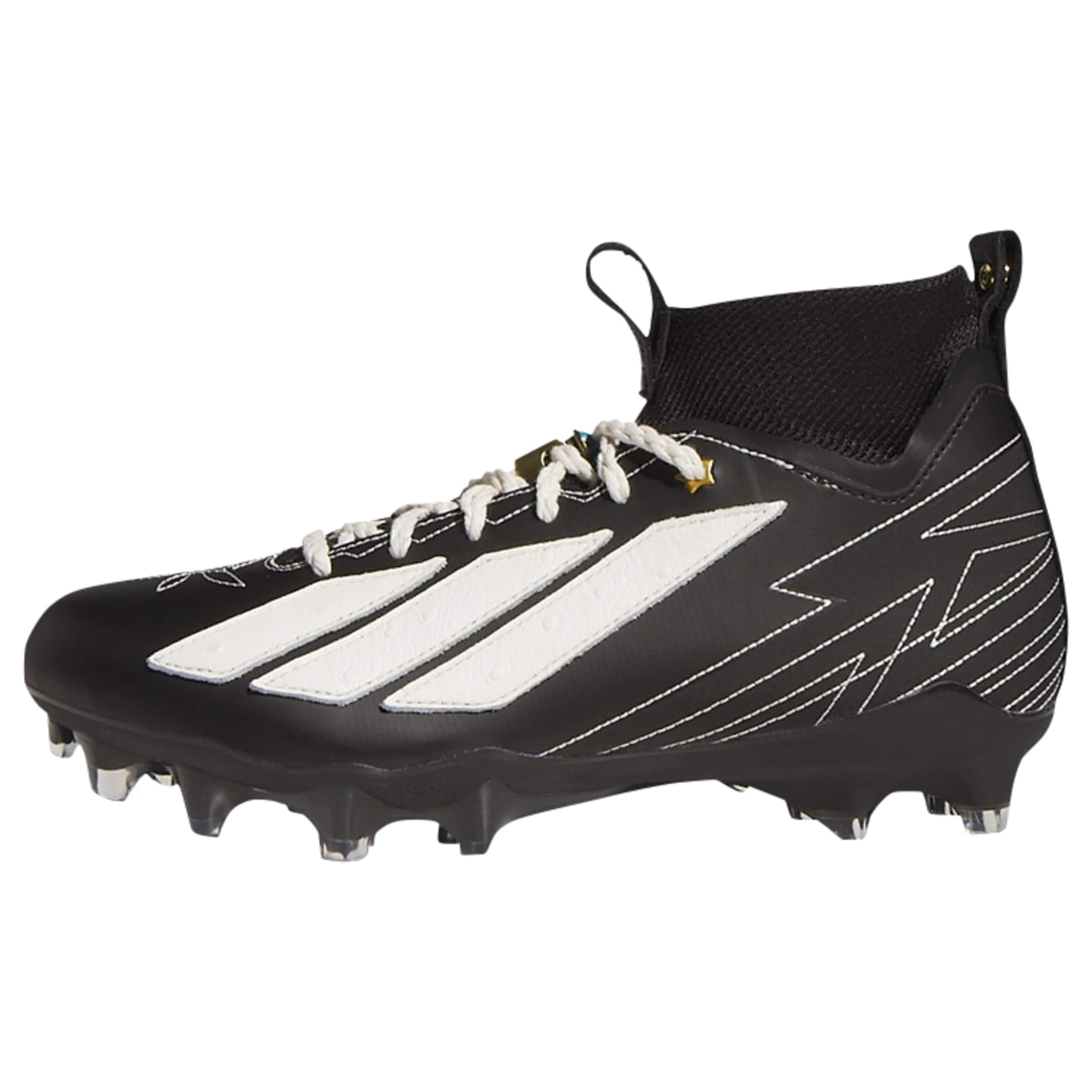 ADIDAS PERFORMANCE Soccer shoe in Black: front