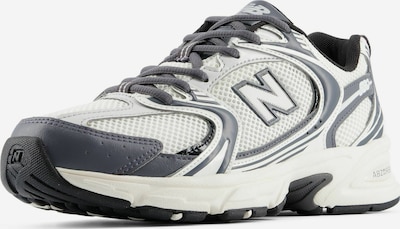 37 dydžio Sportbačiai be auliuko '530' iš new balance, spalva – pilka / balta, Prekių apžvalga