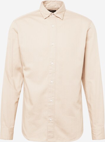 JACK & JONES Hemd 'DALLAS' in Beige: predná strana