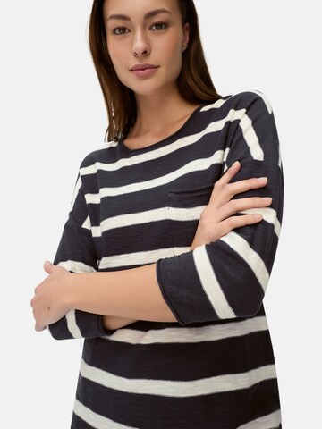 CAMEL ACTIVE Boxy Strickpullover mit 3/4-Ärmeln in Blau