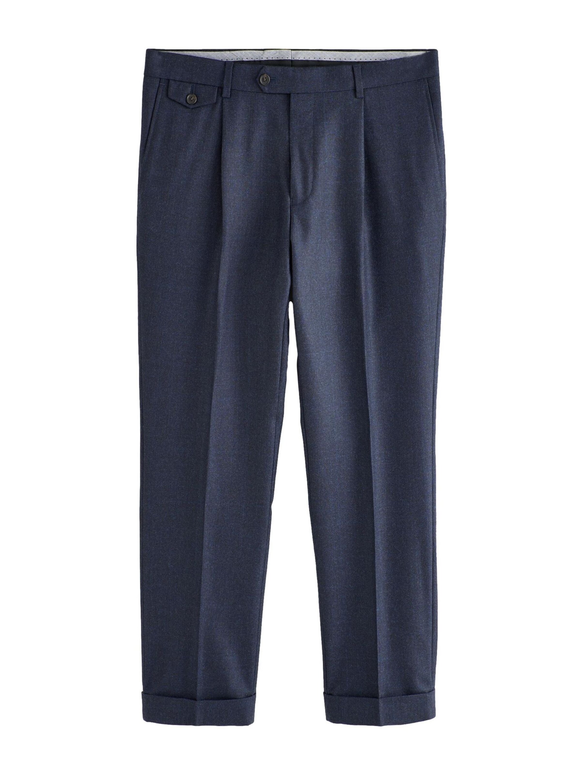 Pantaloni con pieghe in 40-42/regular Next di colore navy, Visualizzazione prodotti