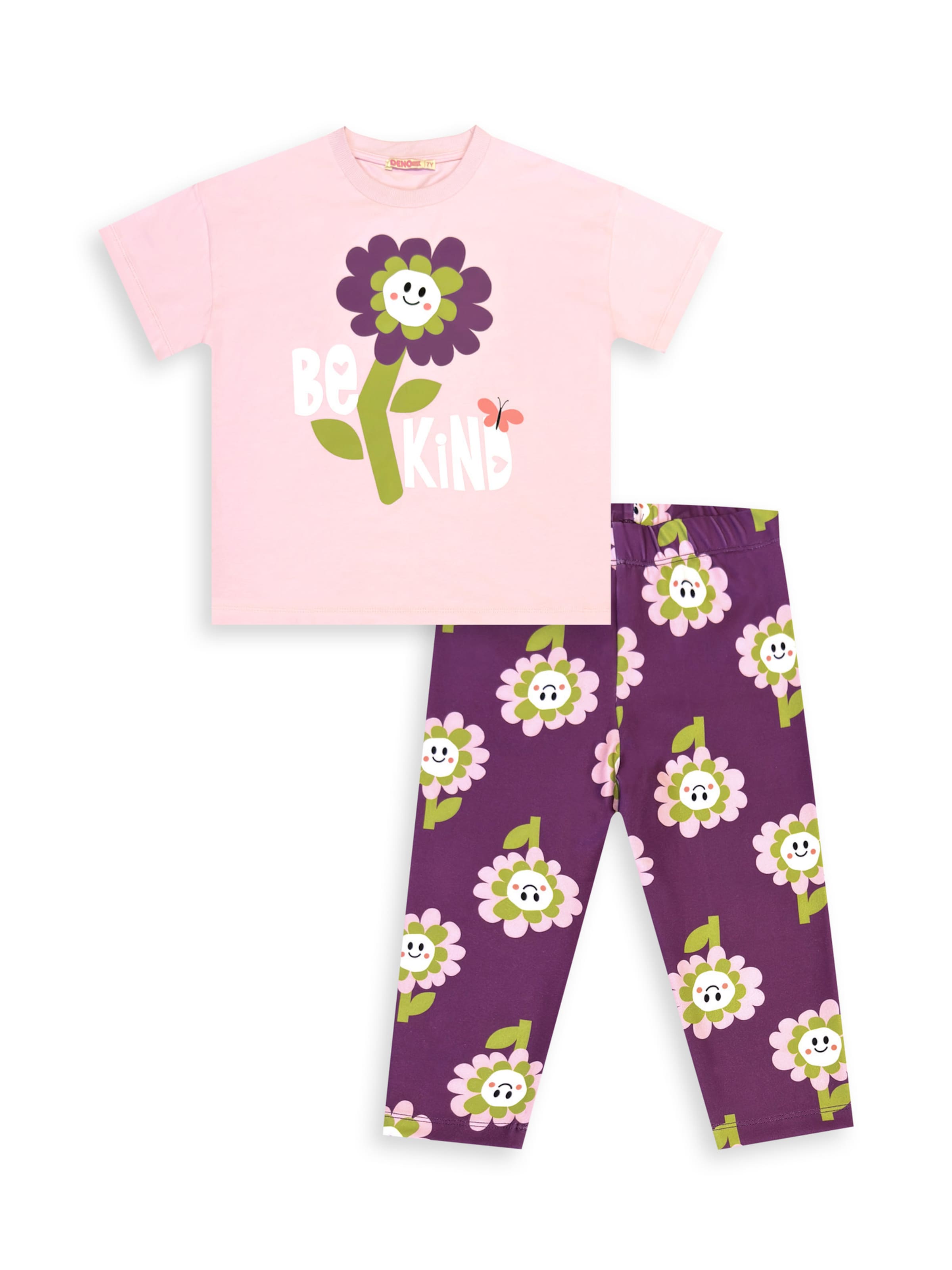 Denokids Set in Pink: front