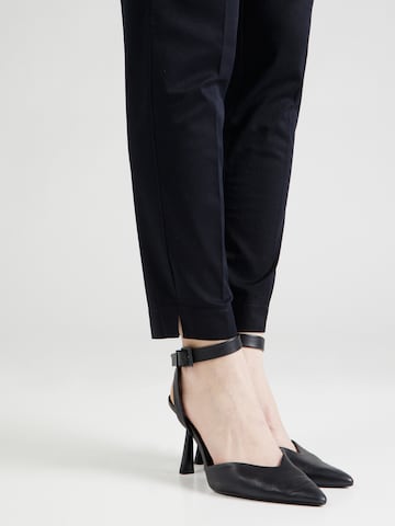 Sisley Slimfit Pantalon in Zwart