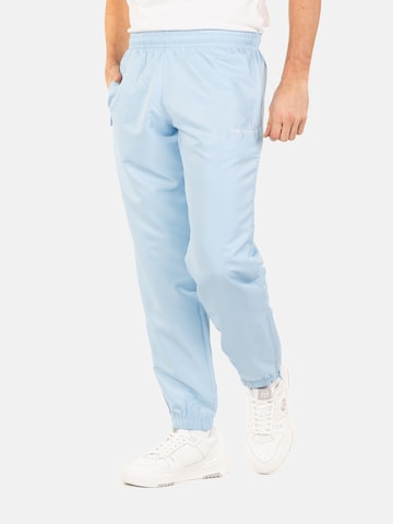 Sergio Tacchini Slim fit Workout Pants 'CARSON ' in Blue: front