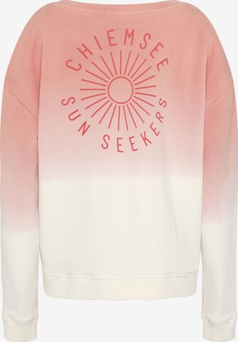 CHIEMSEE Sweatshirt in Pink: predná strana