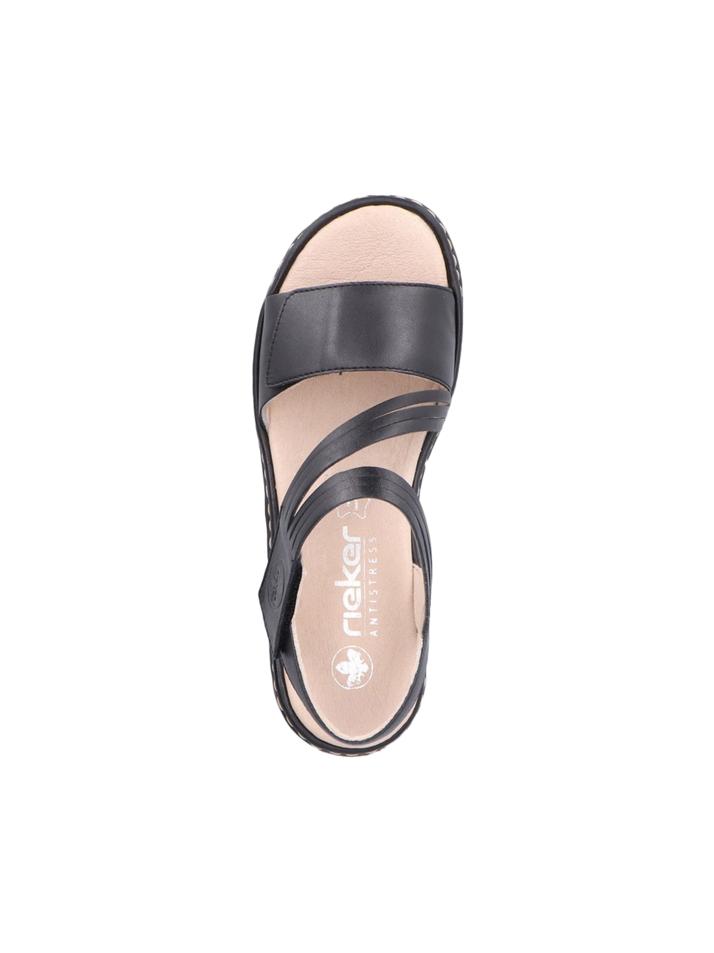 Sandalo di Rieker in nero