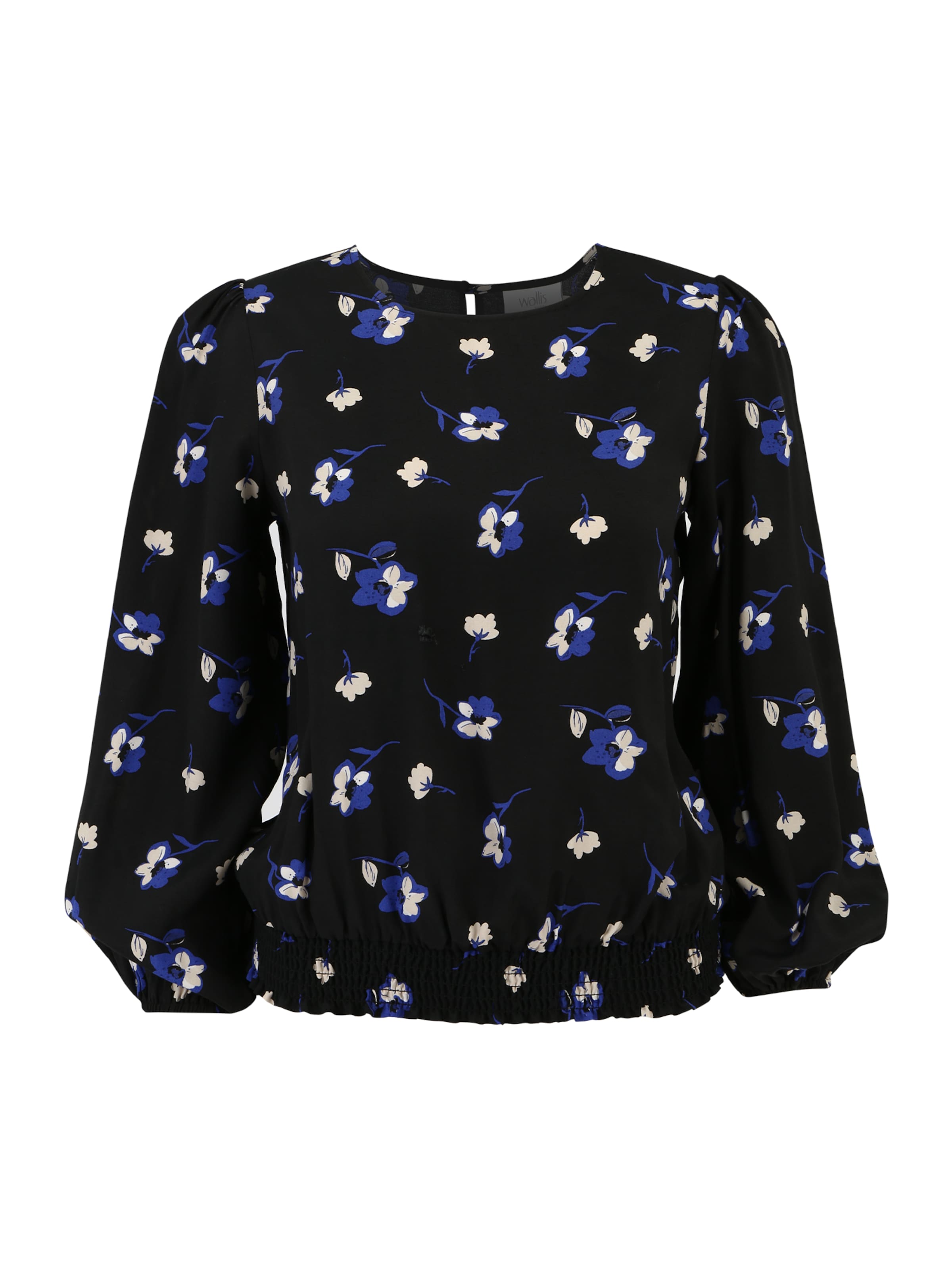 Camicia da donna di Wallis Petite in nero: frontale