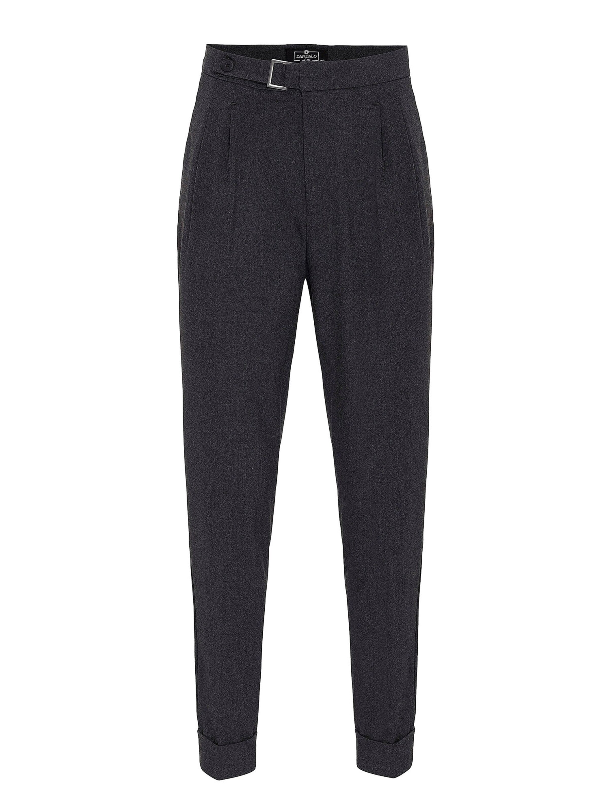 Dandalo Szabványos Élére vasalt nadrágok - szürke: elől