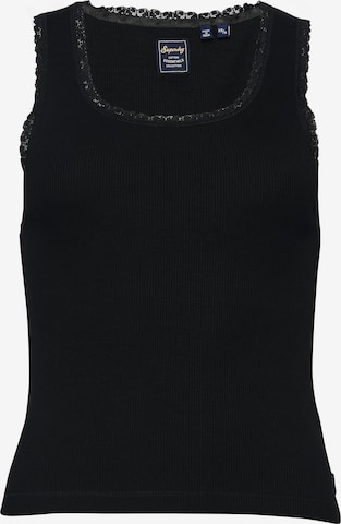 Top di Superdry in nero: frontale
