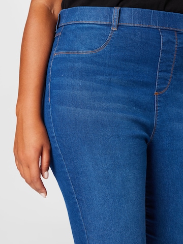 Dorothy Perkins Curve Skinny Jeggings 'Eden' i blå