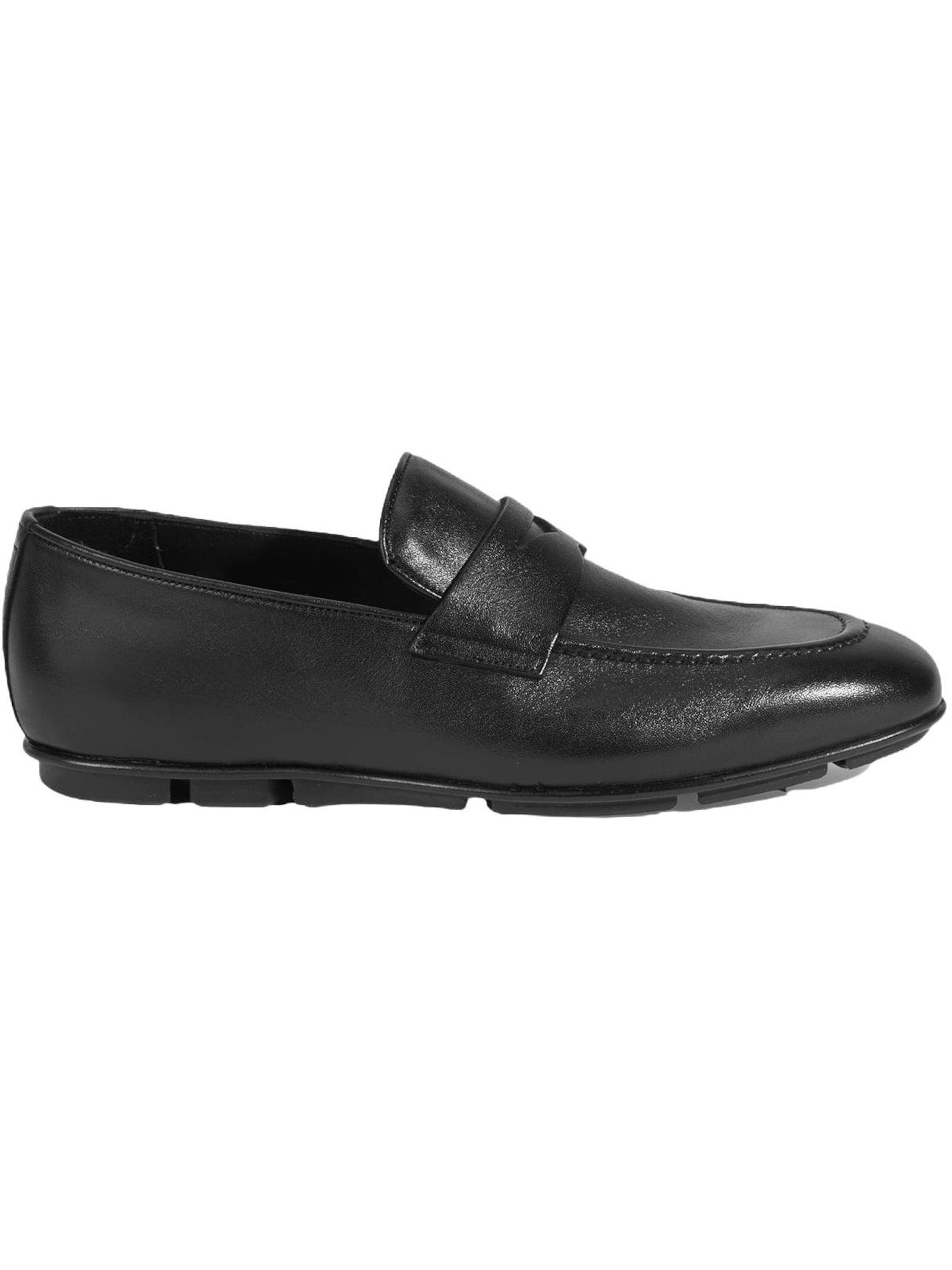 Desa Mocassins 'Slip-Ons' in Zwart