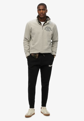 Superdry Slimfit Hose in Schwarz