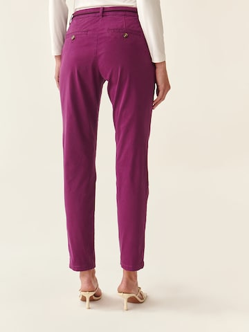regular Pantaloni chino 'Hino' di TATUUM in lilla