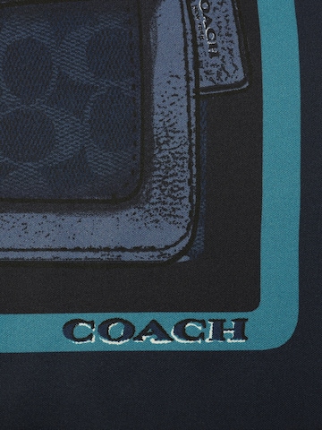 COACH - Pañuelo 'Stacked Tabby' en azul