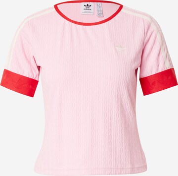 ADIDAS ORIGINALS T-Shirt 'Adicolor 70S ' in Pink: predná strana