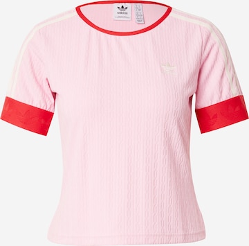 ADIDAS ORIGINALS Shirt 'Adicolor 70S ' in Roze: voorkant