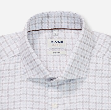 OLYMP Comfort Fit Businesshemd in Blau