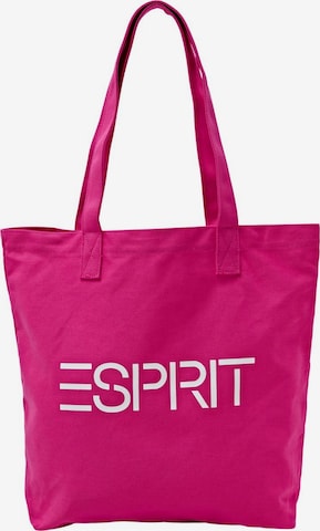 ESPRIT Shopper in Pink: front