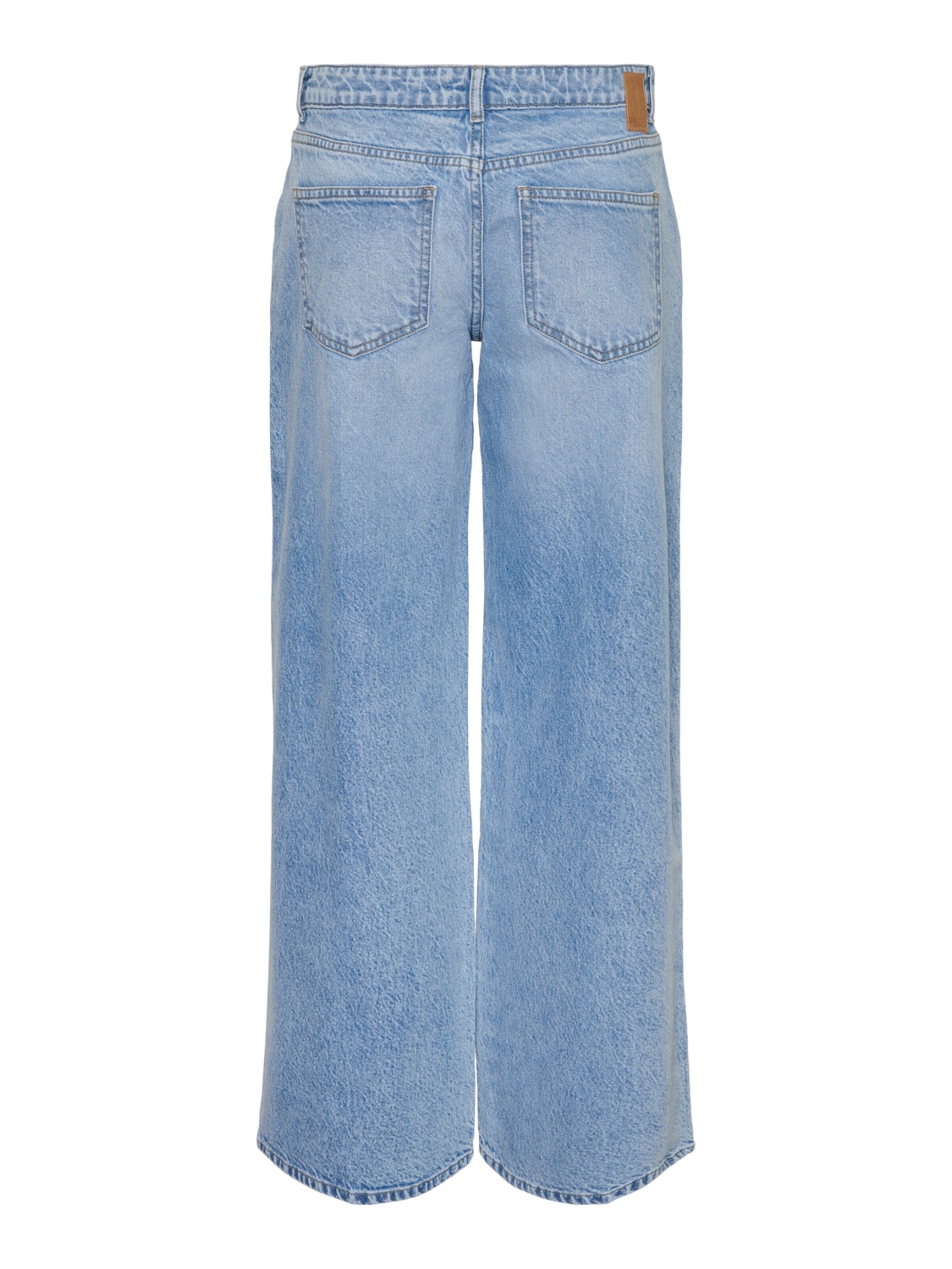 PIECES Широкий Джинсы 'SELMA' в Синий