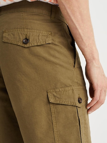 Regular Pantalon cargo WE Fashion en vert