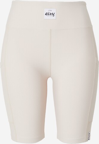 Eivy Skinny Workout Pants 'Venture' in White: front