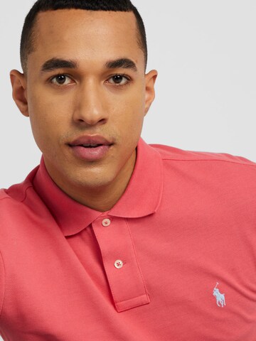 Polo Ralph Lauren Klasický střih Tričko – pink