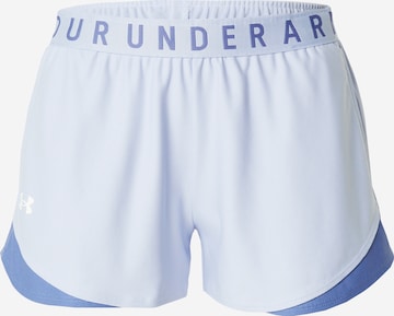 UNDER ARMOUR Sportovní kalhoty 'Play Up 3.0' – modrá: přední strana