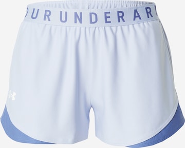 UNDER ARMOUR Regular Sportbroek 'Play Up 3.0' in Blauw: voorkant