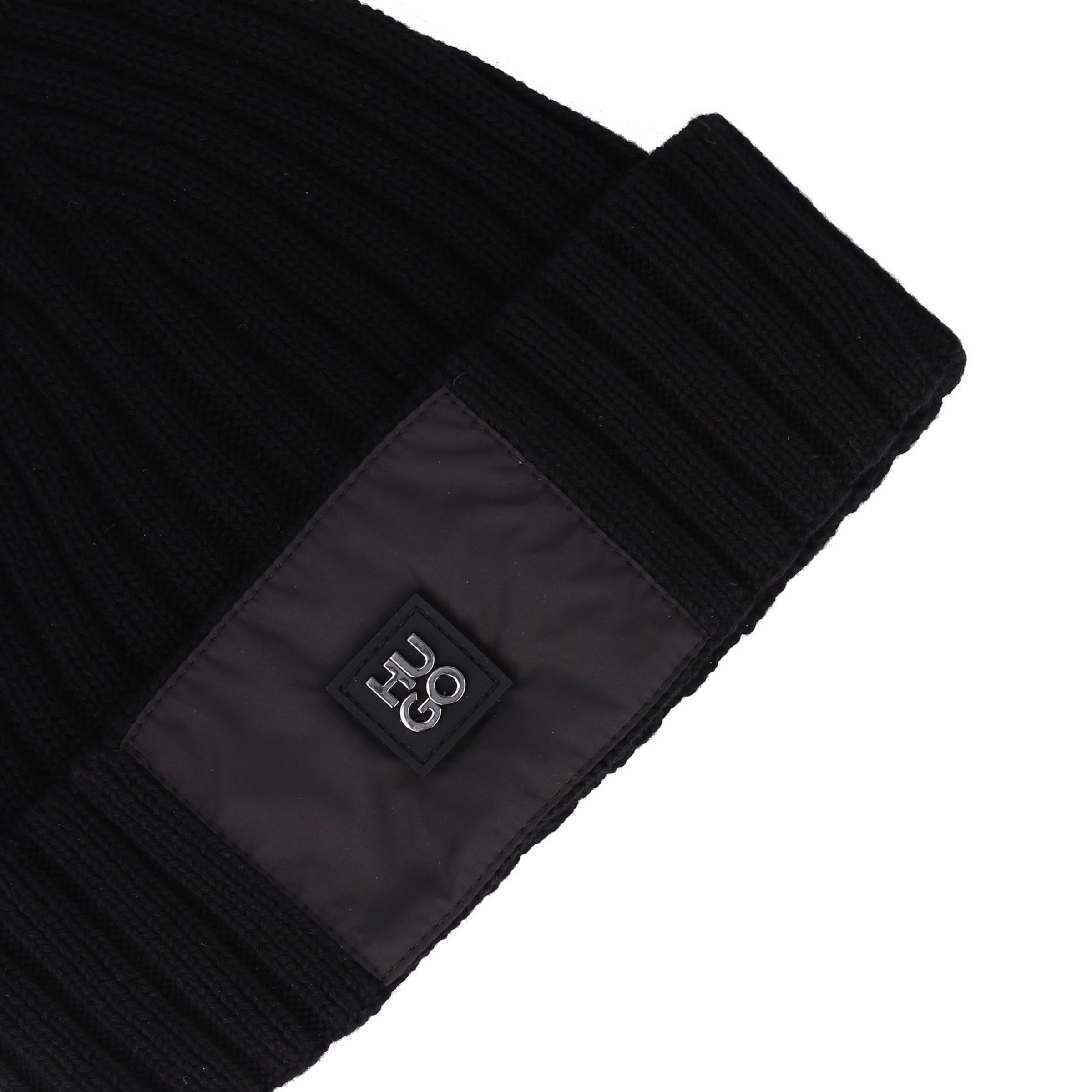 HUGO Beanie 'Xofor' in Black