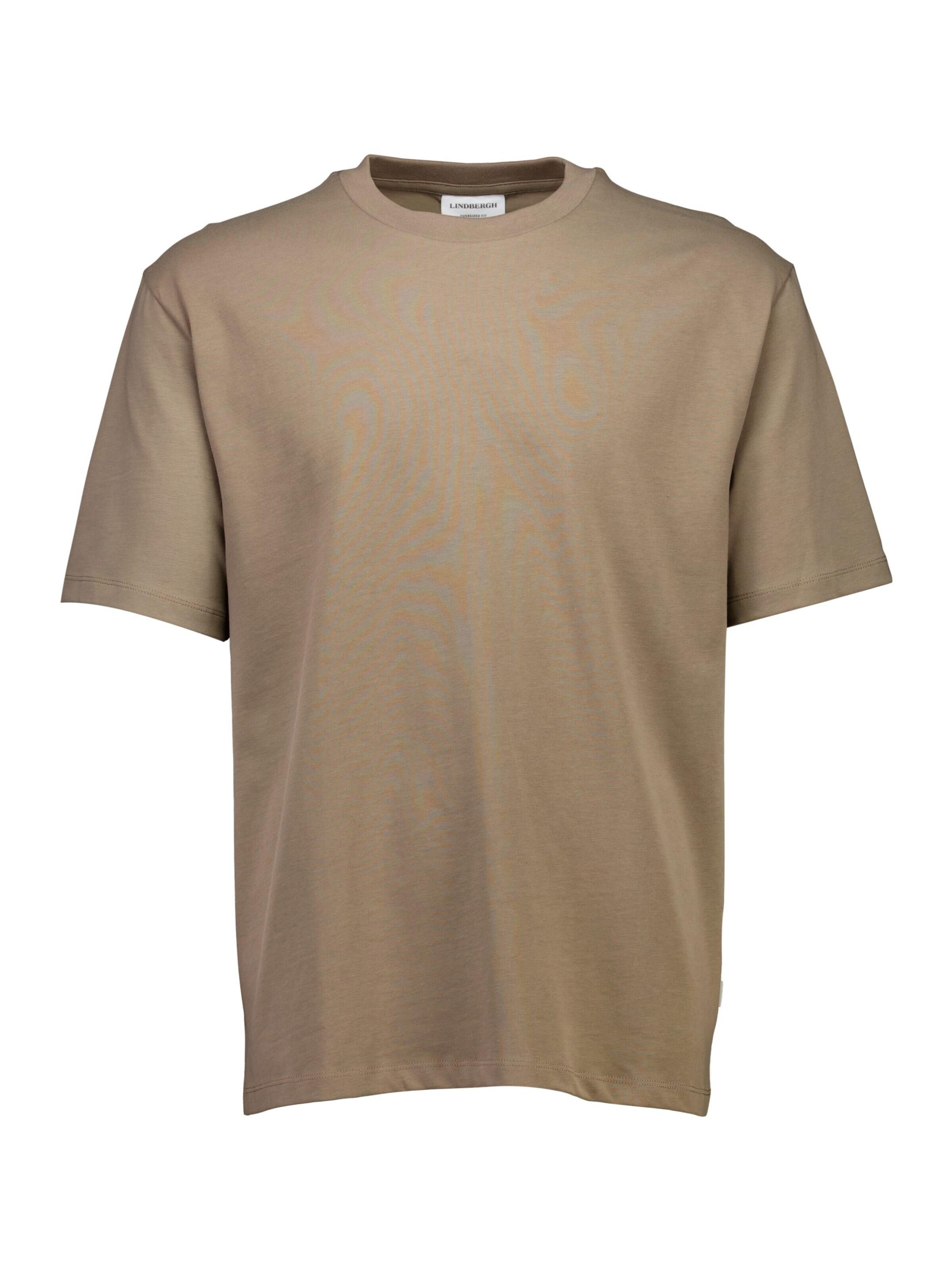 T-Shirt Lindbergh en marron : devant
