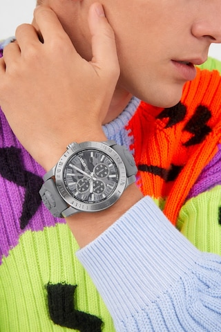 Plein Sport - Relógios analógicos 'Gain' em prata