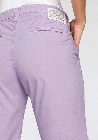 MAC Slimfit Hose in Lila