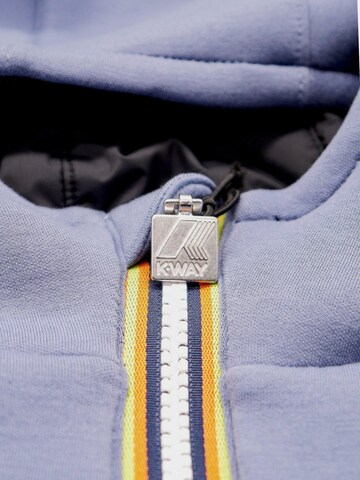K-Way Zimní bunda 'K-WAY KIDS P.JACK SPACER NYLON DOUBLE GIUBBINO' – modrá