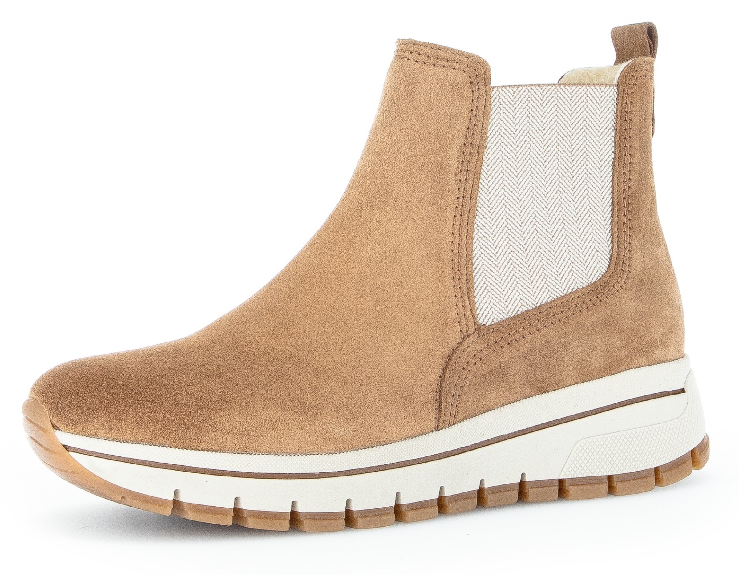 GABOR Chelseaboots in Braun: Vorderseite