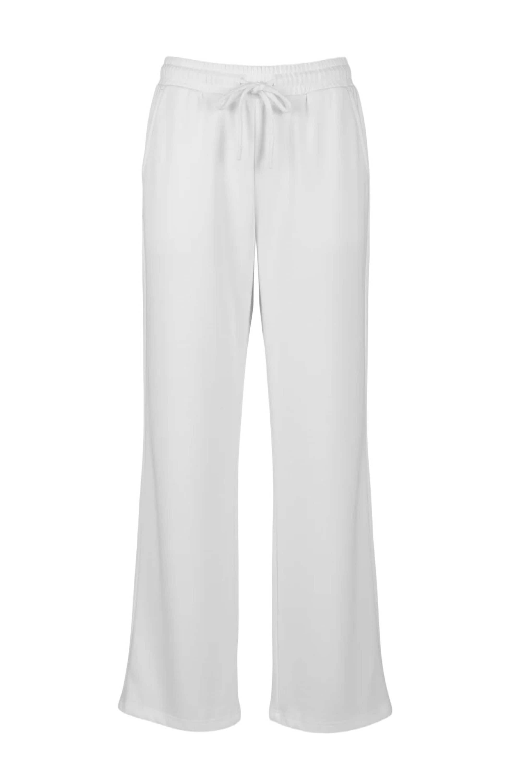 No Matter What Loosefit Broek in Wit: voorkant