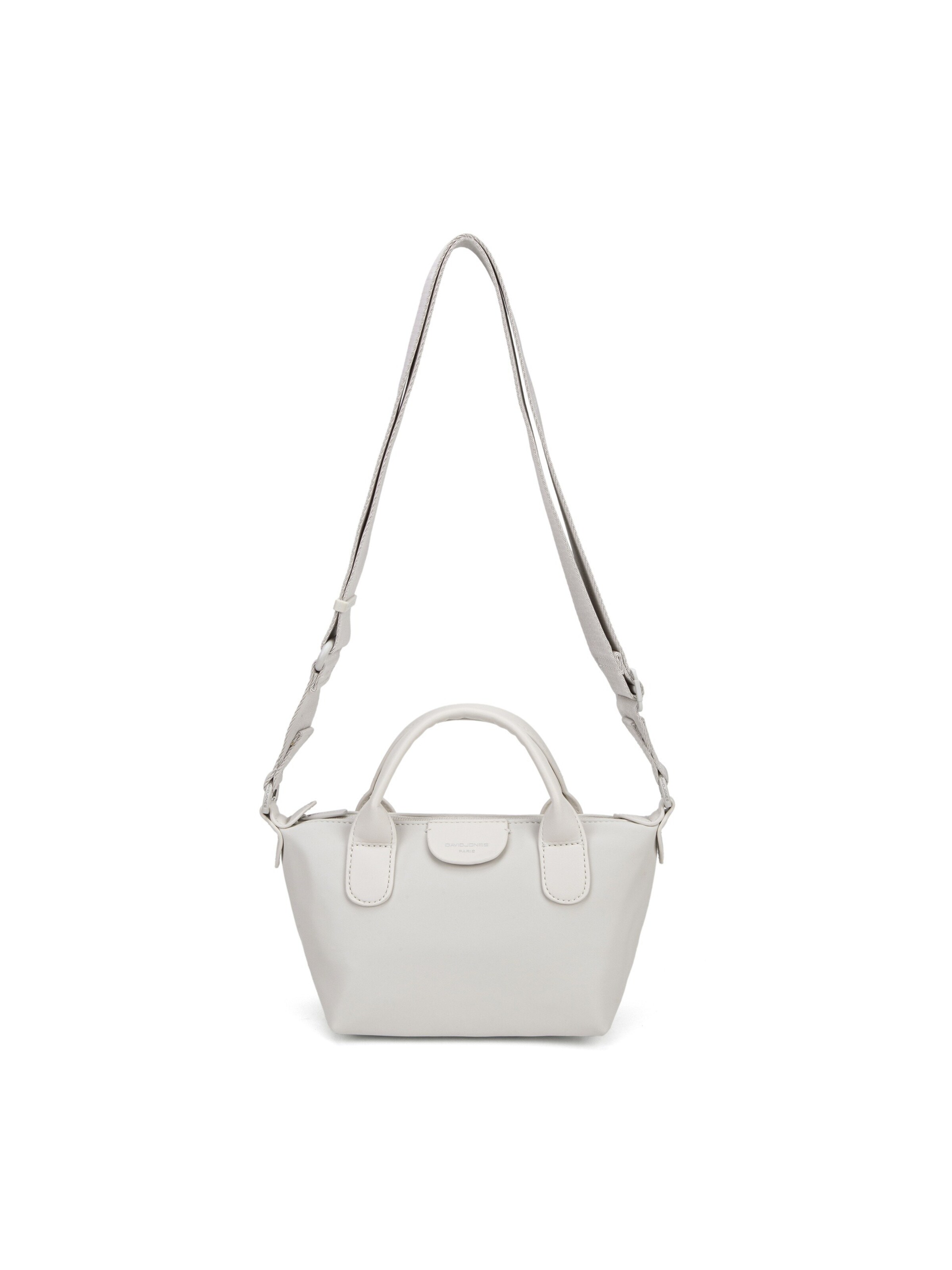 Borsa a mano 'Mini Borsa a Mano David Jones Doppi Manici Zip' di David Jones in beige