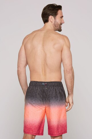 Pantaloncini da bagno di CAMP DAVID in nero