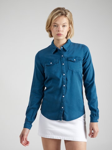 VILA - Blusa 'BISTA' em azul: frente