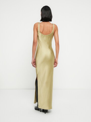 Samsøe Samsøe Avondjurk 'SUNNA' in Groen