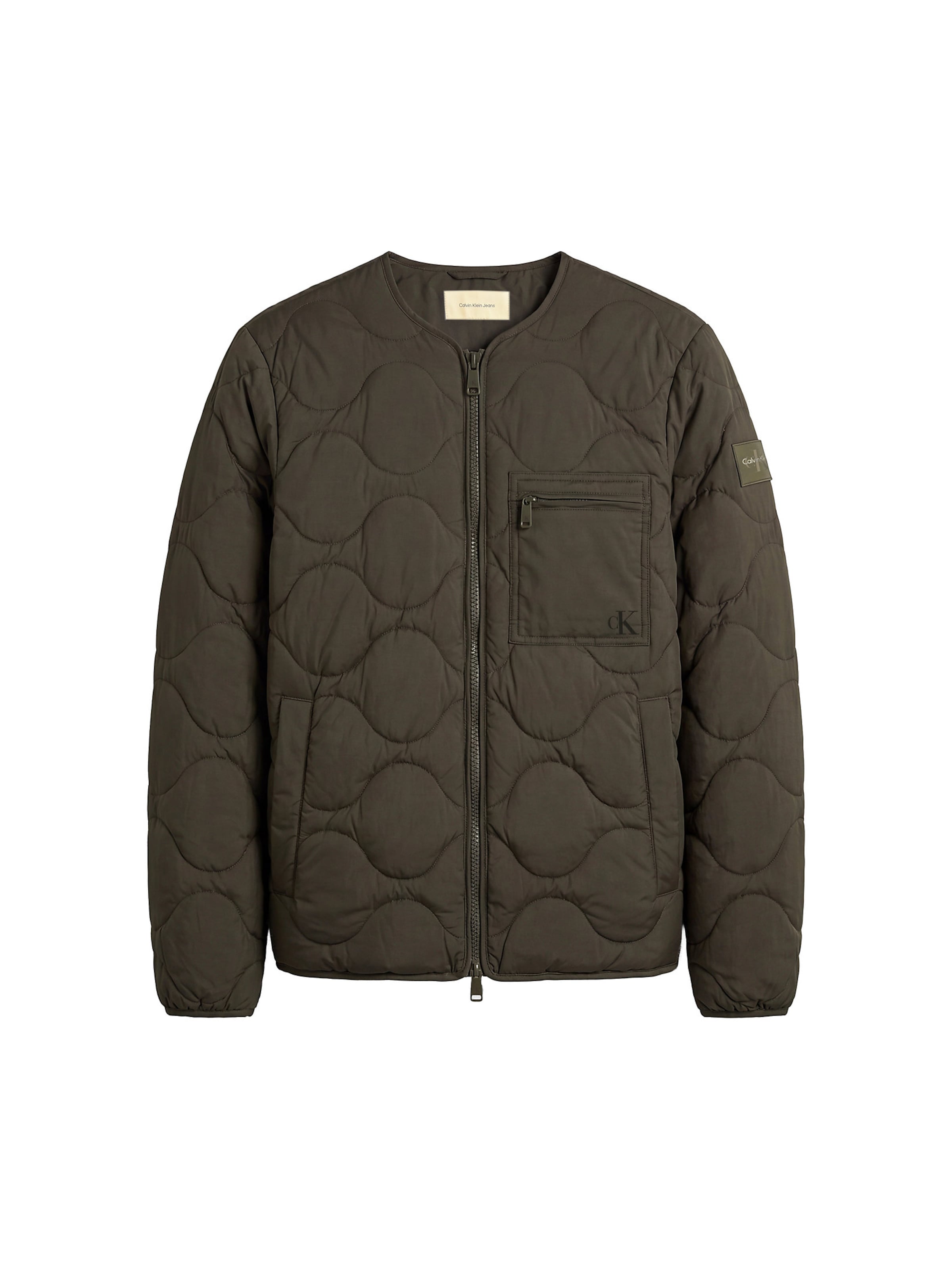 Calvin Klein Jeans Jacke in Grün: Vorderseite