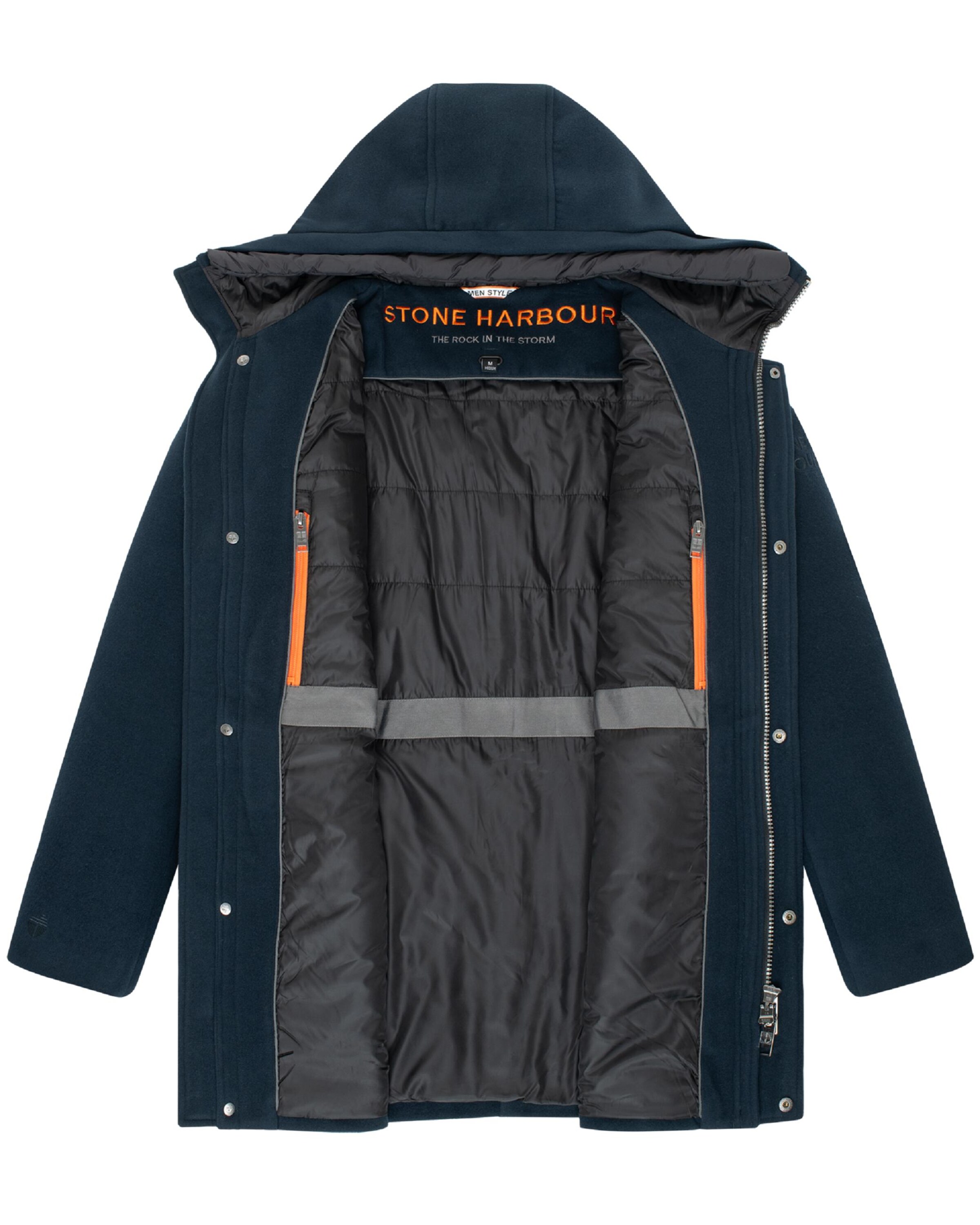 Cappotto invernale 'Fenroos' di STONE HARBOUR in blu