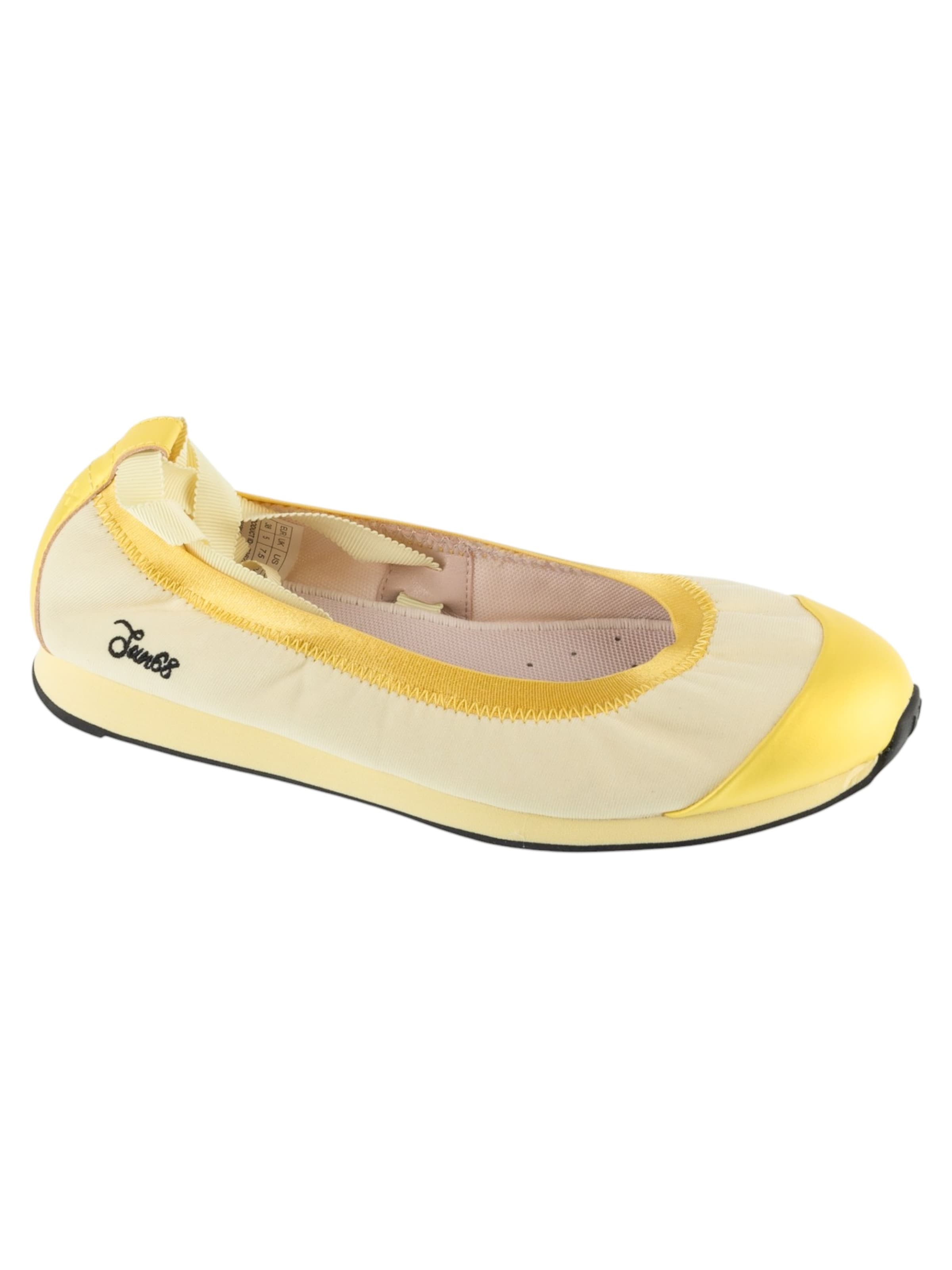 SUN68 Ballerina 'Ally Etoile'‌‌‌‌‌‌ in Gelb: Vorderseite