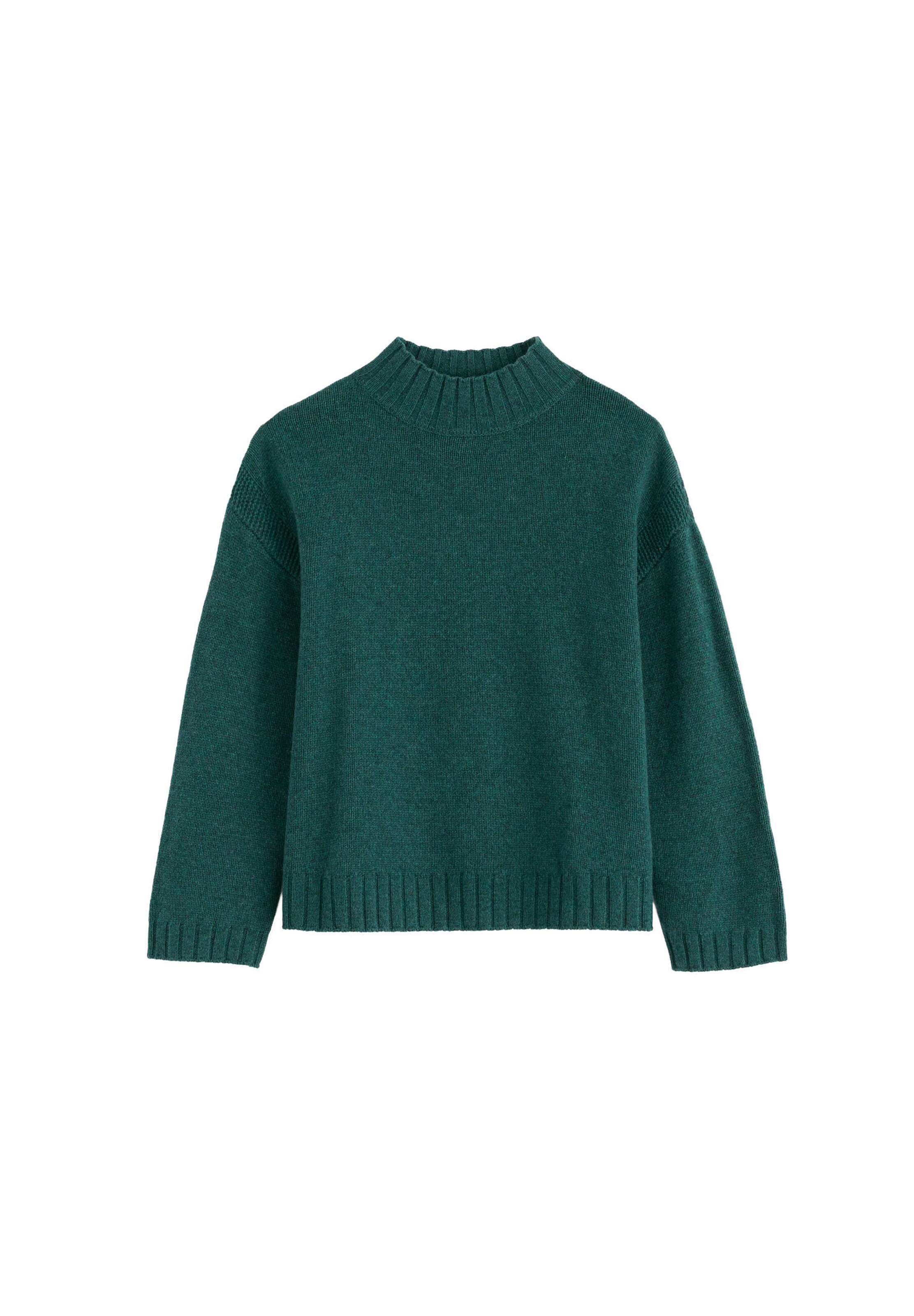 Pull-over Seasalt Cornwall en vert : devant
