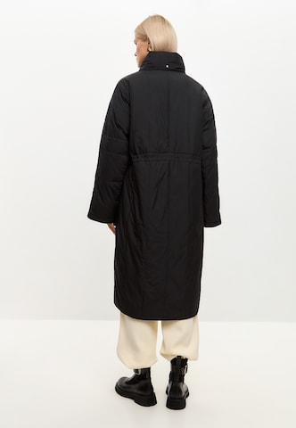 CESARE GASPARI Between-seasons coat in Black