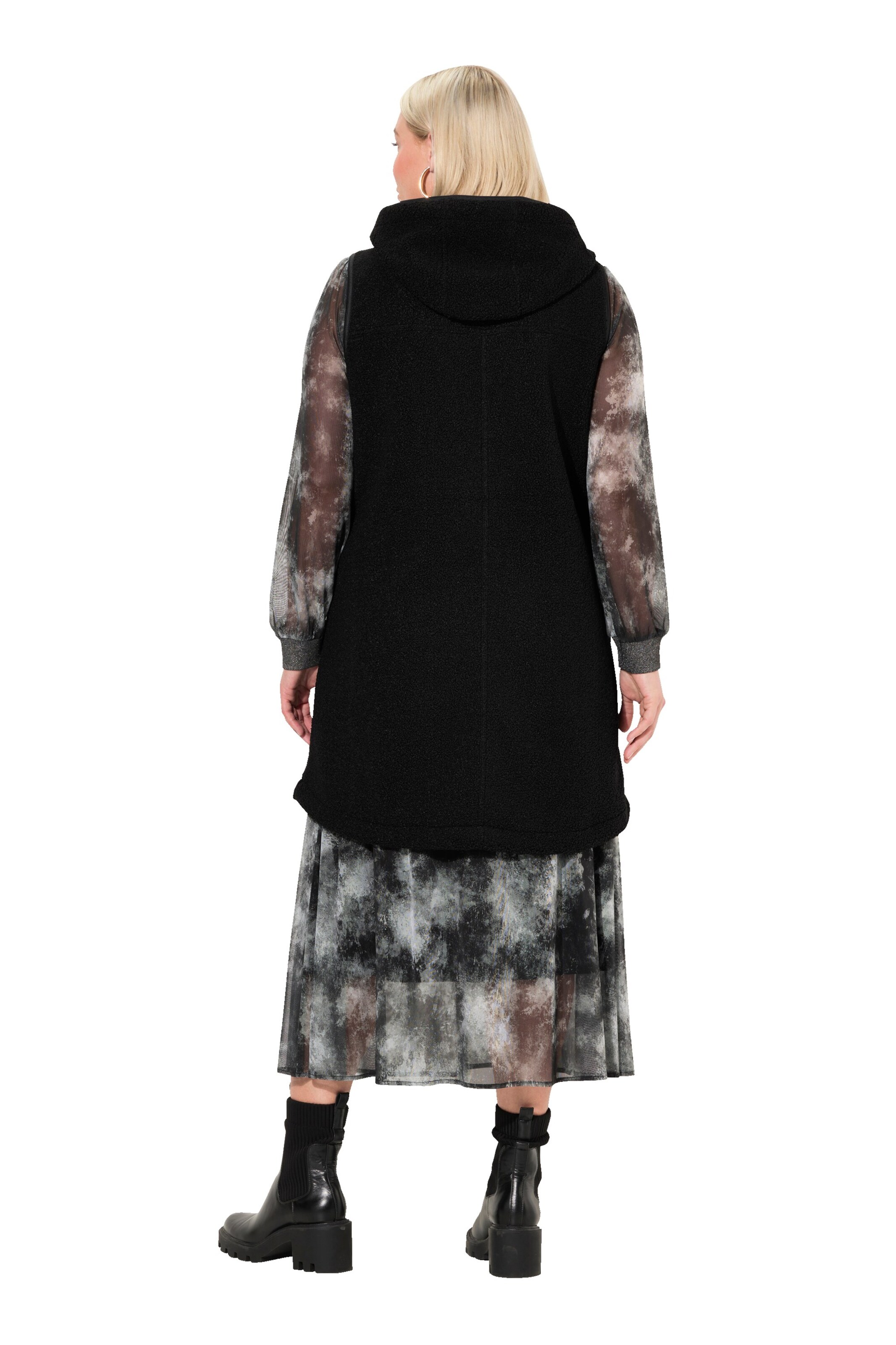 Ulla Popken Weste in Schwarz