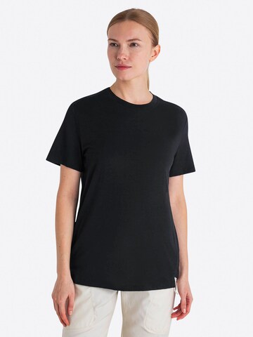 Maglia funzionale '150 Tech Lite III' di ICEBREAKER in nero: frontale